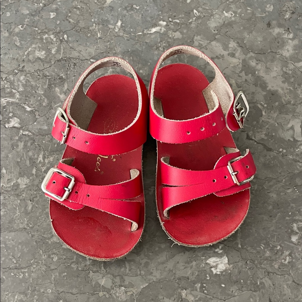 Kids Red Sandals